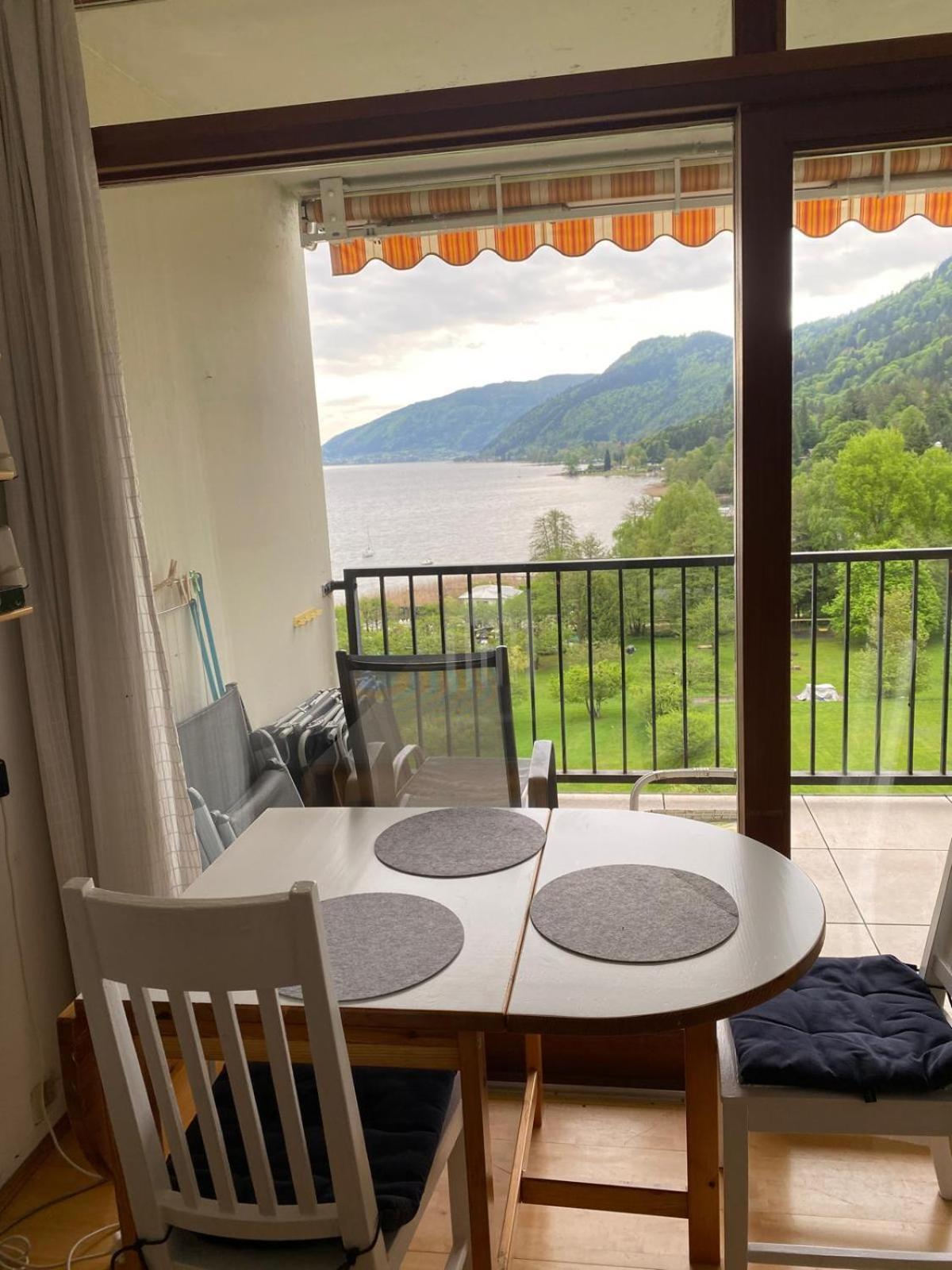 Appartement Mit Seeblick Am Ossiacher See Villach Dış mekan fotoğraf